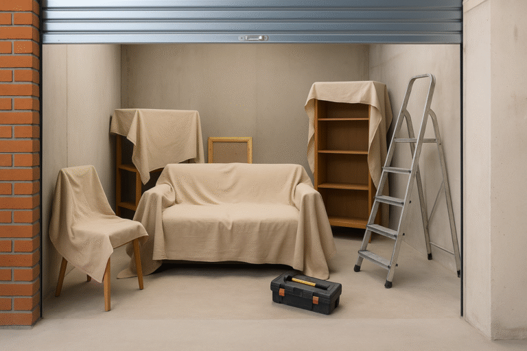 Sådan opbevarer du møbler sikkert under renovering