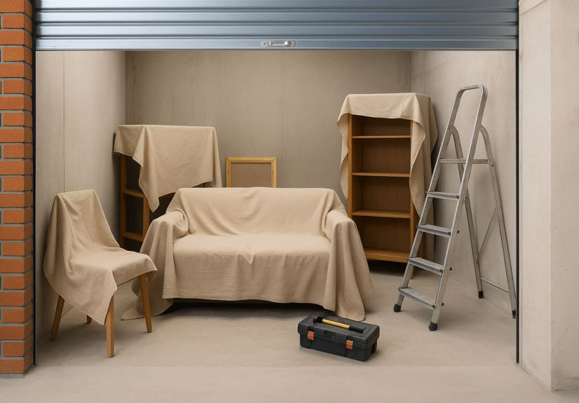 Sådan opbevarer du møbler sikkert under renovering