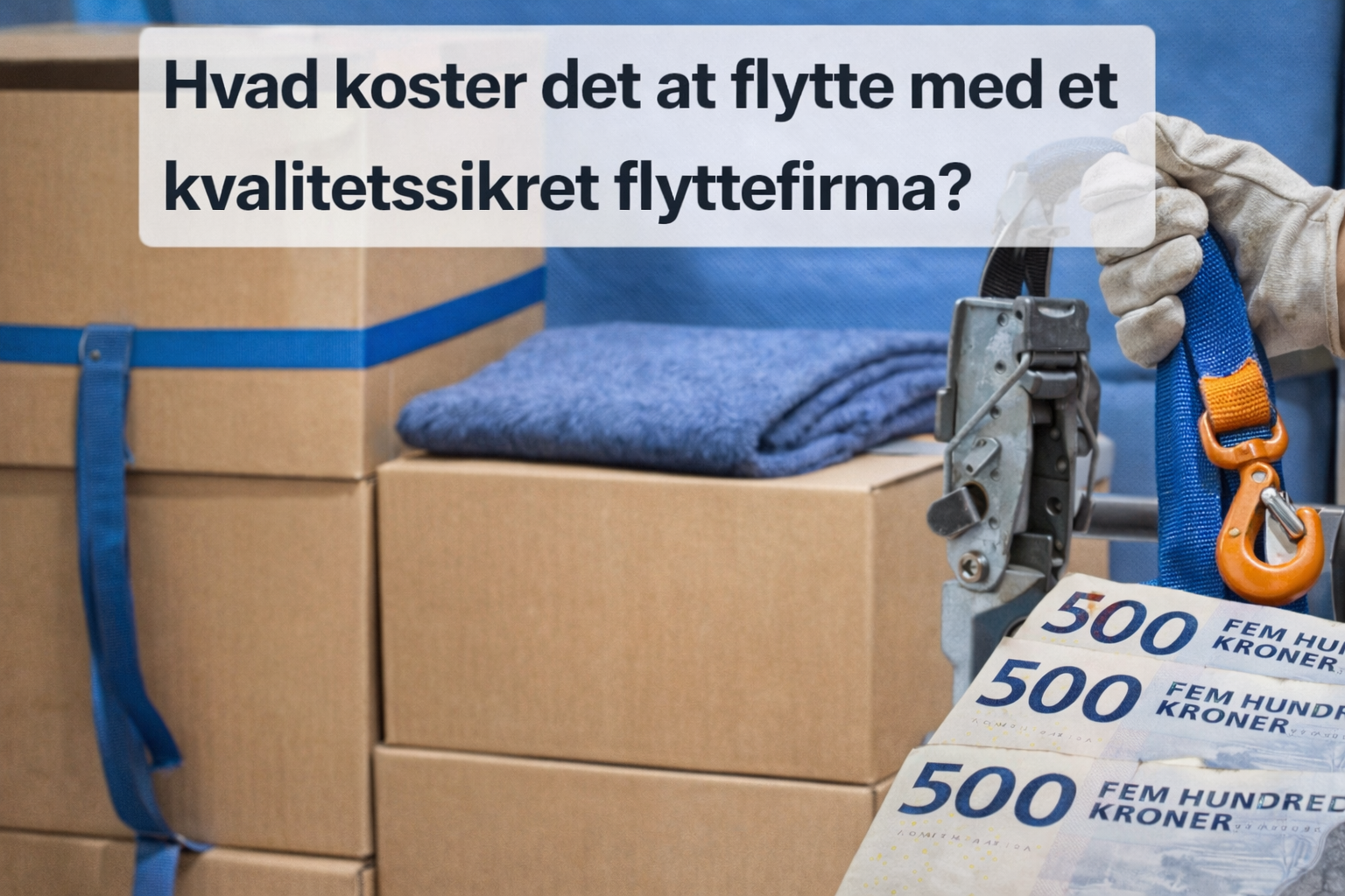 flytte med et kvalitetssikret flyttefirma